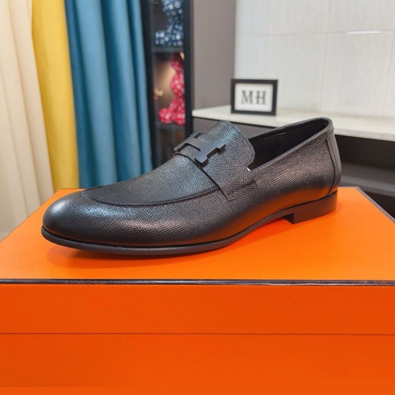 H**mes leather shoes